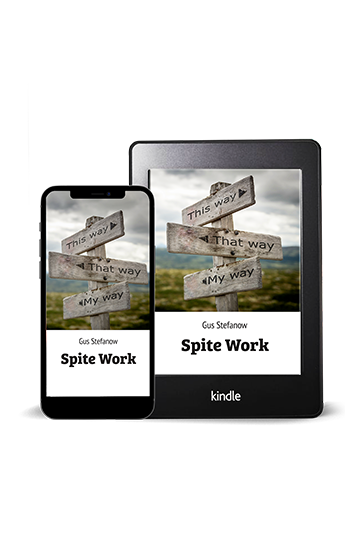 Spite Work kindle & phone cover