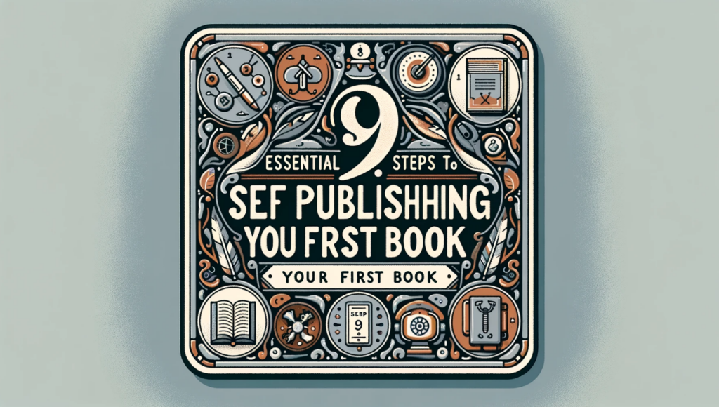 9 Essential Steps to Self Publishing Your First Book