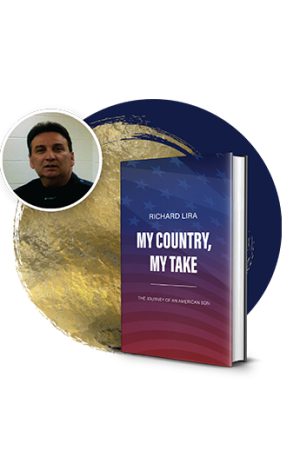 My Country, My Take front cover & author