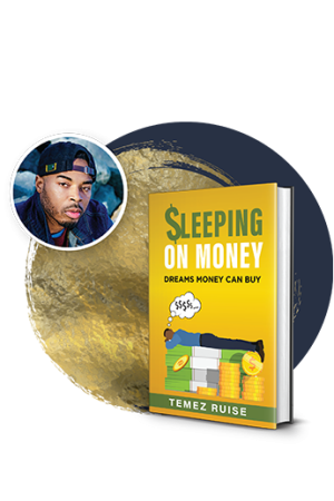 $leeping On Money front cover with author