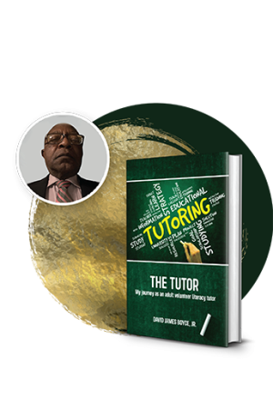 The Tutor front cover with author