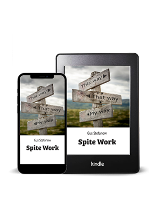 Spite Work kindle & phone cover