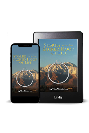 Stories from the Sacred Hoop of Life kindle & phone cover